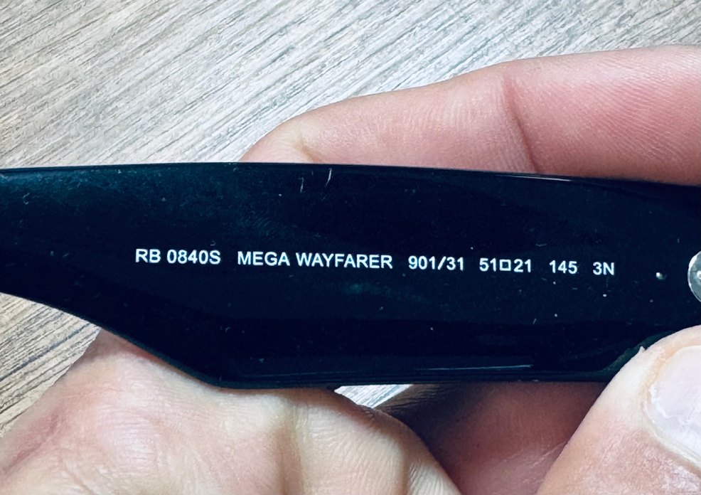 Orjinal Rayban Mega Wayfarer - Görsel 4