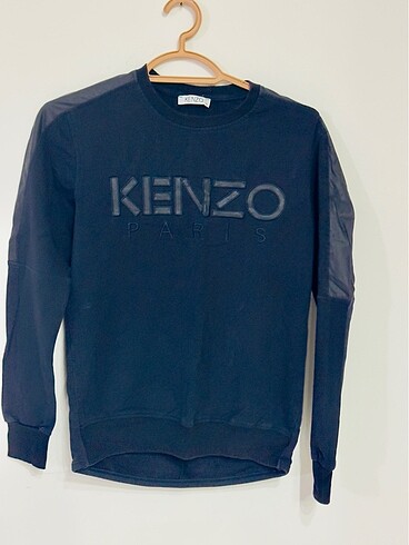 s/m Beden lacivert Renk KENZO DERİ OMUZ DETAYLI SWEATSHIRT