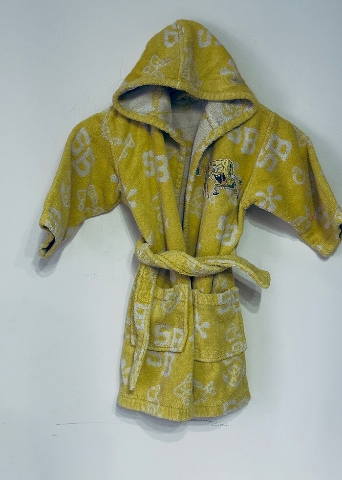 Erkek çocuk bornoz takımı - Görsel 3