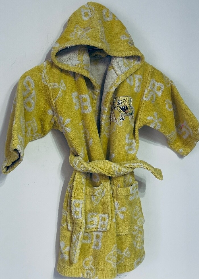 Erkek çocuk bornoz takımı - Görsel 2