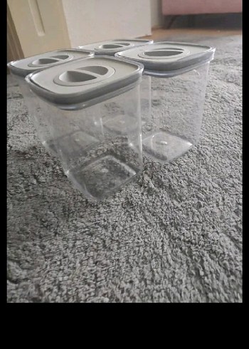  Beden gri Renk SIZDIRMAZ VAKUMLU KAPAK SAKLAMA KABI