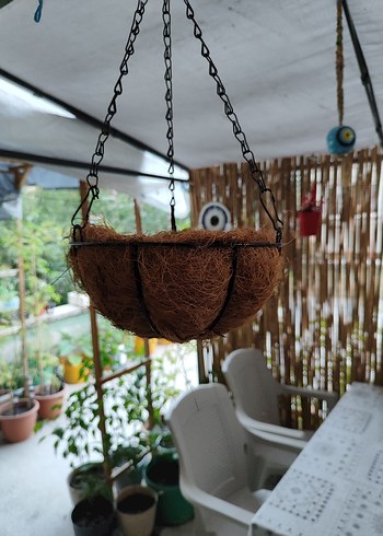 Beden Renk ASKILI HASİR SEPET 25 CM