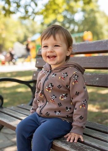 Renkli Kahverengi takım - Görsel 2