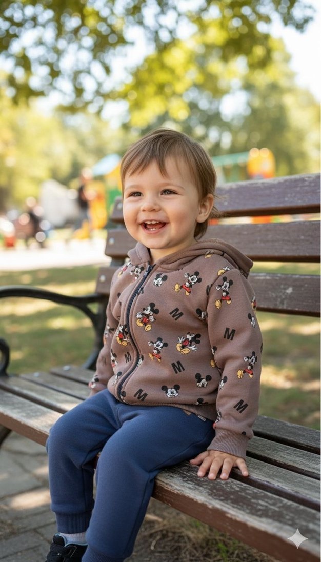 Renkli Kahverengi takım - Görsel 2