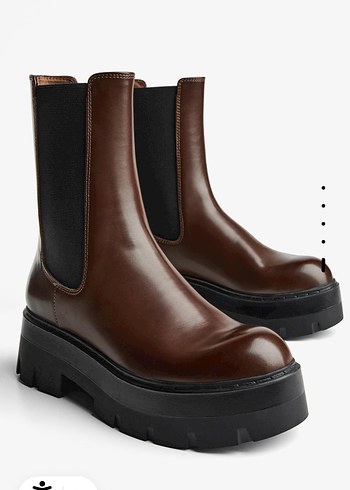 Bershka Elastik Detaylı Bot 39 numara - Görsel 3