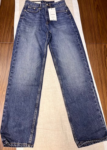 Zara Jeans Mom FİT YÜKSEK BEL 32 Beden - Görsel 7