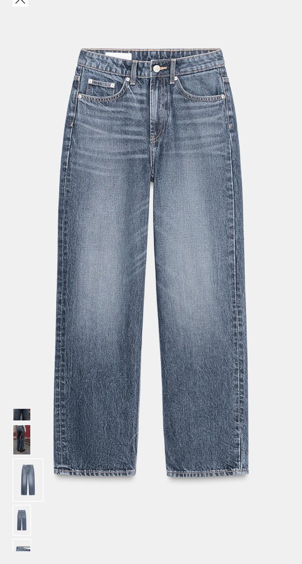 Zara Jeans Mom FİT YÜKSEK BEL 32 Beden - Görsel 5