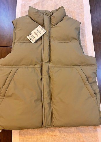 Zara Yüksek Yakalı Kadın Şişme Yelek M - Görsel 2