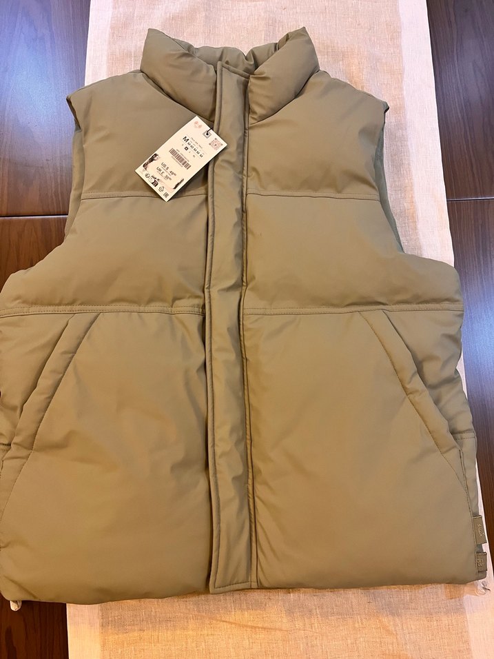 Zara Yüksek Yakalı Kadın Şişme Yelek M - Görsel 2