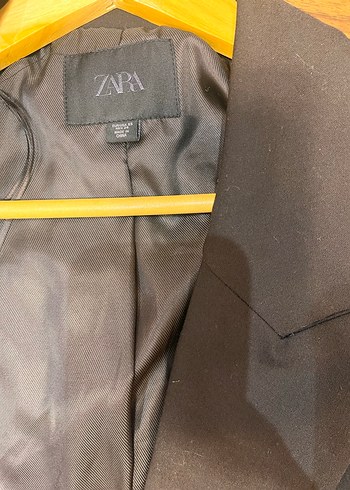 Zara Oversize Kruvaze Blazer XS orjinal sıfır üründür - Görsel 8
