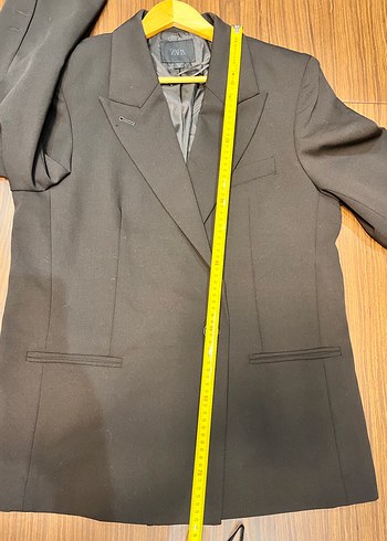 Zara Oversize Kruvaze Blazer XS orjinal sıfır üründür - Görsel 10