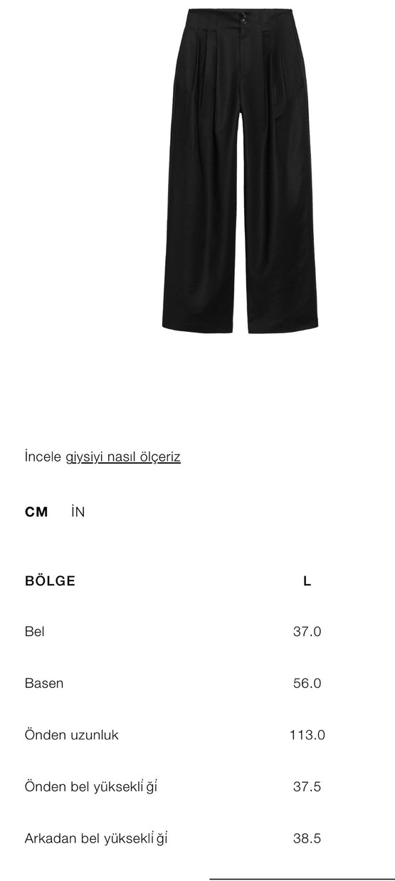 Zara Woman Koleksiyonu pensli pantolon L - Görsel 5