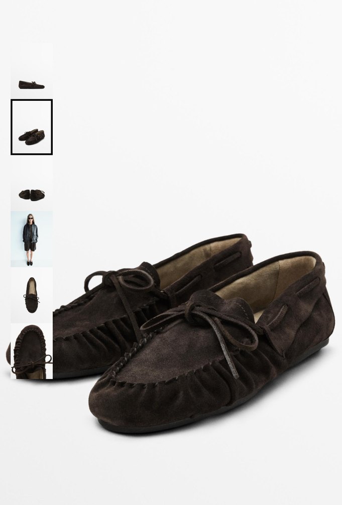 Massimo Dutti Büzgülü Fiyonklu Yırtmaçlı - Görsel 2