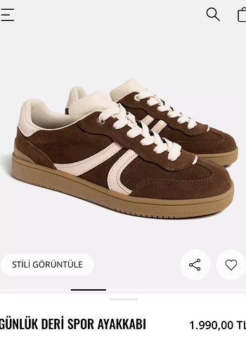 Stradivarius Spor ayakkabı 40 numara - Görsel 6