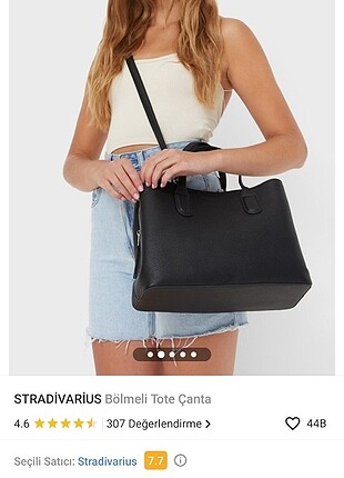 Stradivarius tote çanta