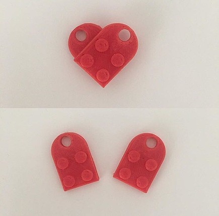 Lego Kalp Kolye Ucu