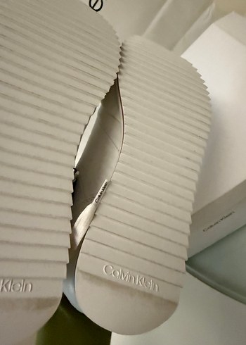 Calvin Klein Beyaz erkek  Spor Ayakkabı - Görsel 4