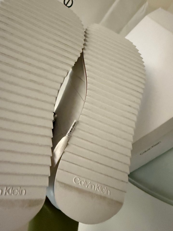 Calvin Klein Beyaz erkek  Spor Ayakkabı - Görsel 4