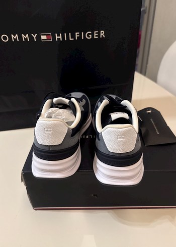 Tommy Hilfiger Gri Spor ayakkabı - Görsel 7