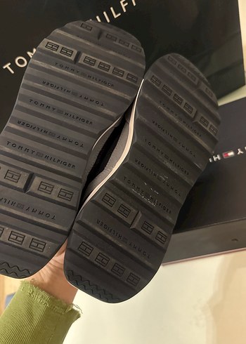 Tommy Hilfiger Gri Spor ayakkabı - Görsel 6
