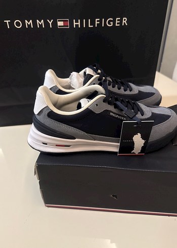 Tommy Hilfiger Gri Spor ayakkabı - Görsel 3