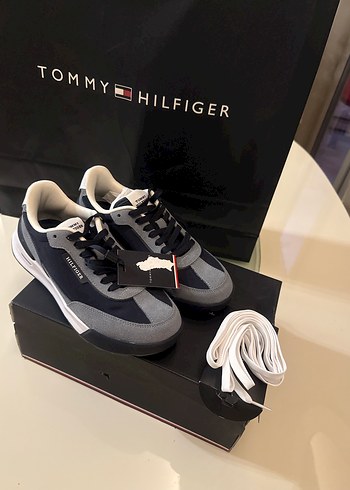 Tommy Hilfiger Gri Spor ayakkabı - Görsel 4