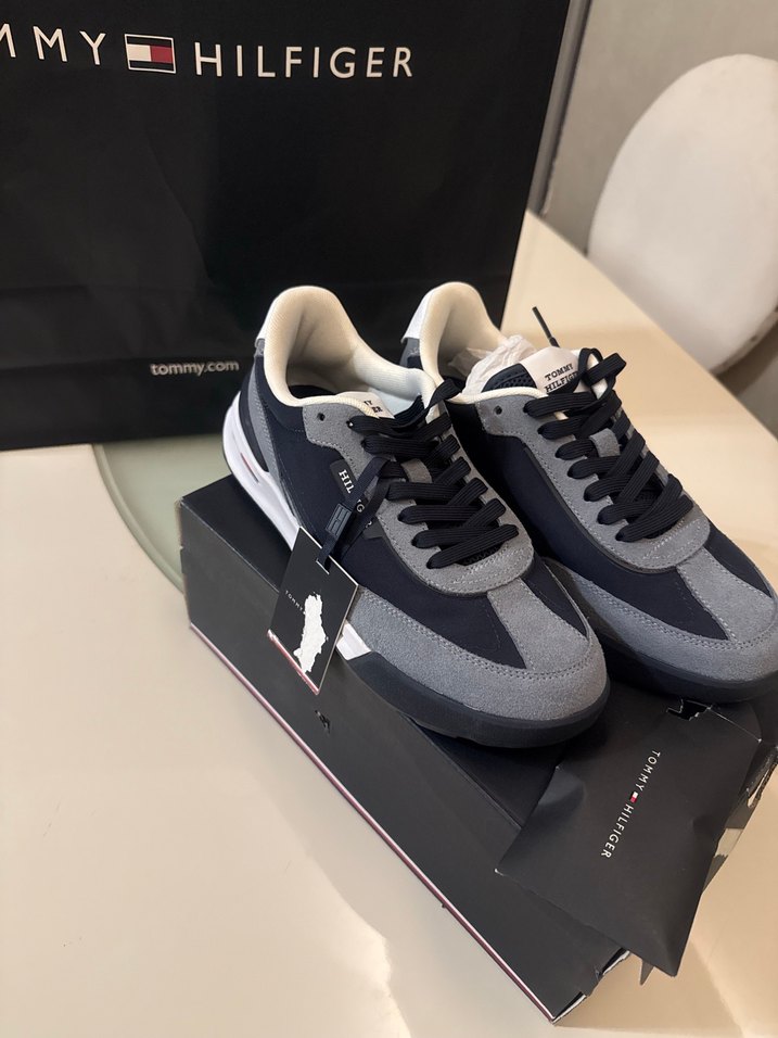 Tommy Hilfiger Gri Spor ayakkabı - Görsel 2