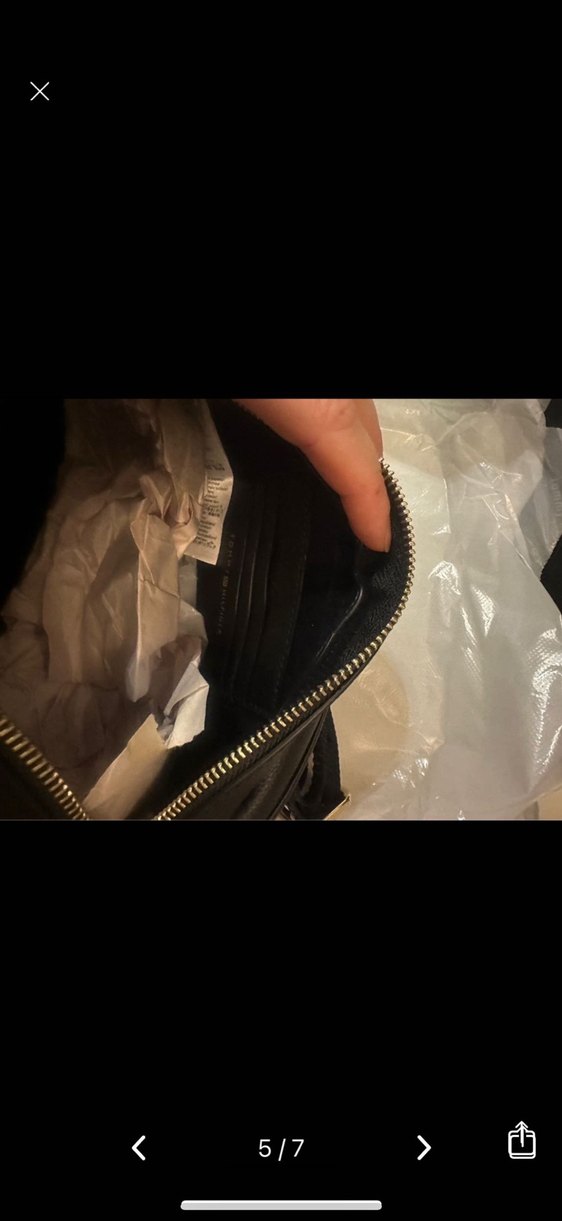 Tommy Hilfiger Siyah Deri Kadın Çapraz Çanta - Görsel 3