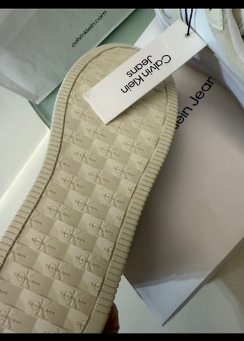 Calvin Klein Beyaz Platform Spor Ayakkabı - Görsel 3