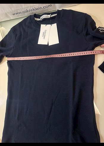 Calvin Klein Jeans Erkek Lacivert Sweatshirt - Görsel 5