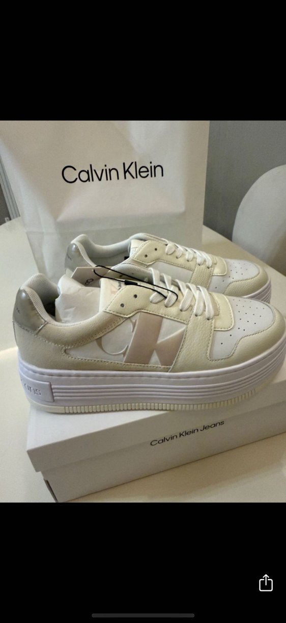 Calvin Klein orijinal sneakers spor ayakkabı - Görsel 4