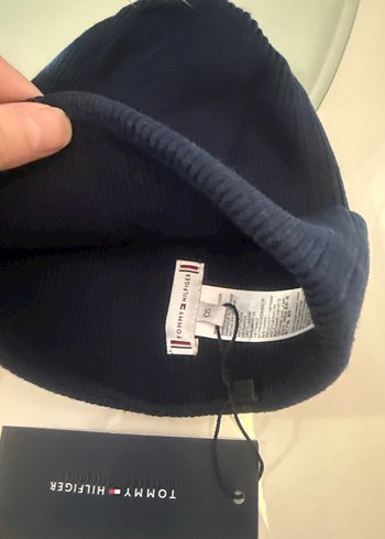 Tommy Hilfiger Mavi Kadın Bere - Görsel 2