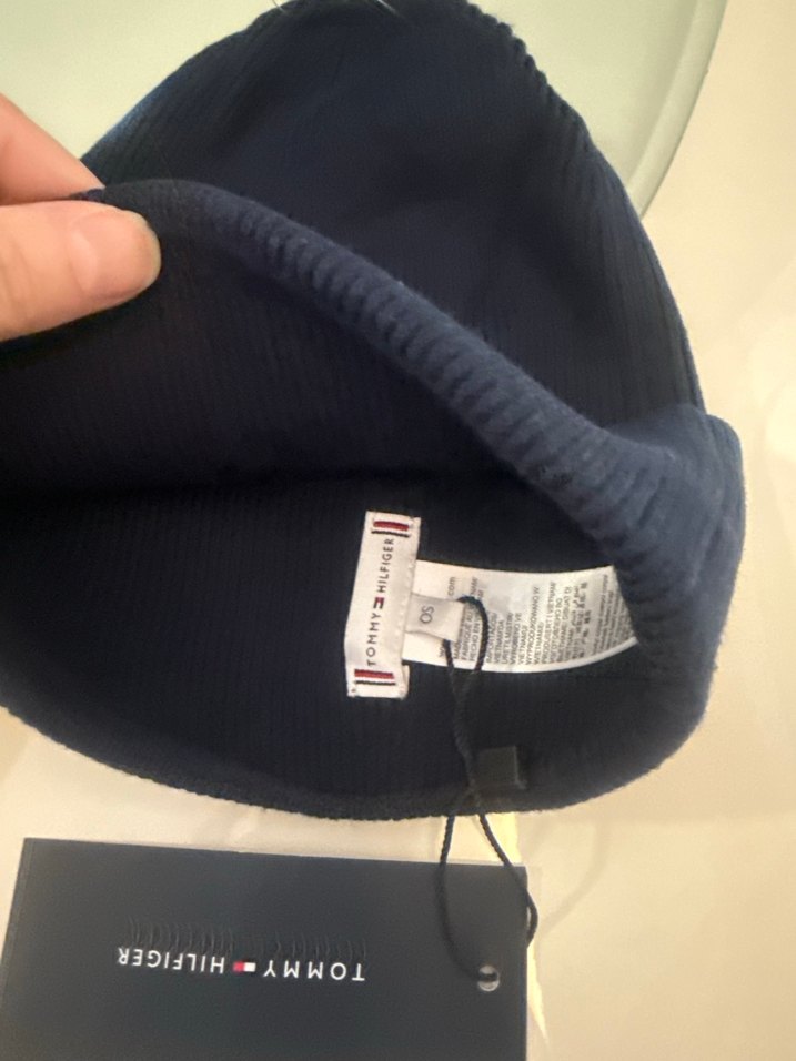 Tommy Hilfiger Mavi Kadın Bere - Görsel 2