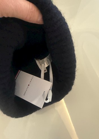 Tommy Hilfiger Siyah Örgü Kadın Bere - Görsel 3