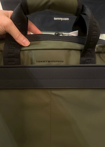 Tommy Hilfiger orijinal evrak leptop çantası - Görsel 2
