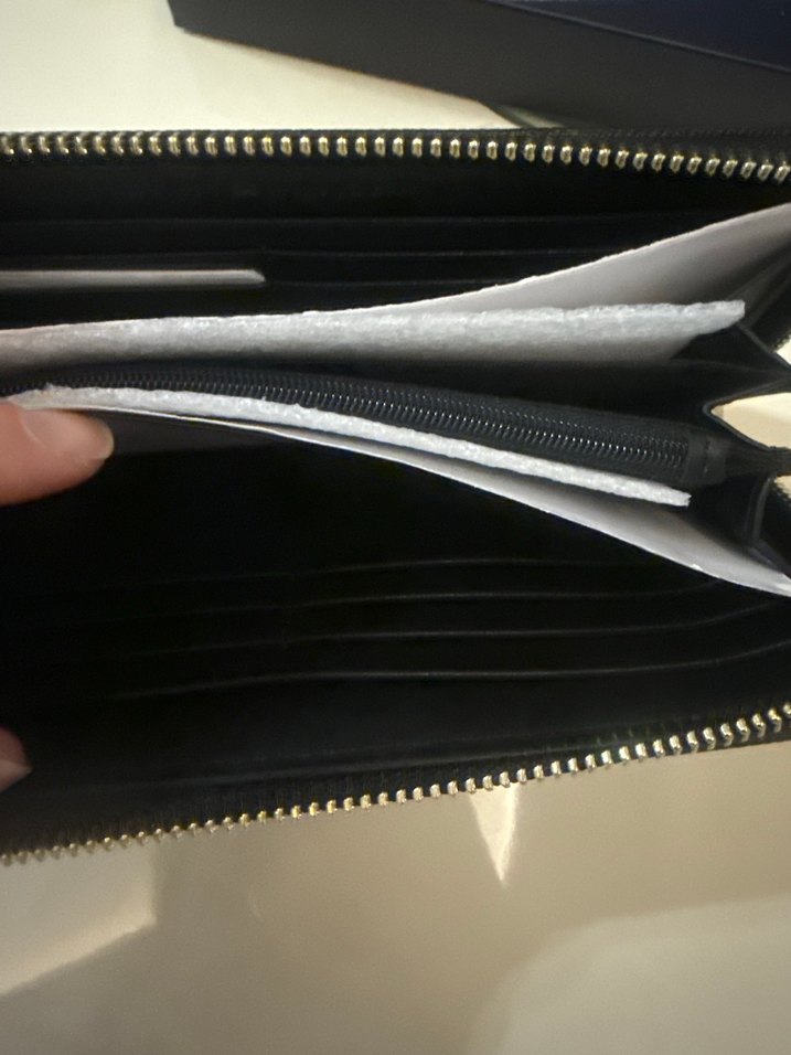 Tommy Hilfiger Siyah Deri Fermuarlı Kadın Cüzdanı - Görsel 5