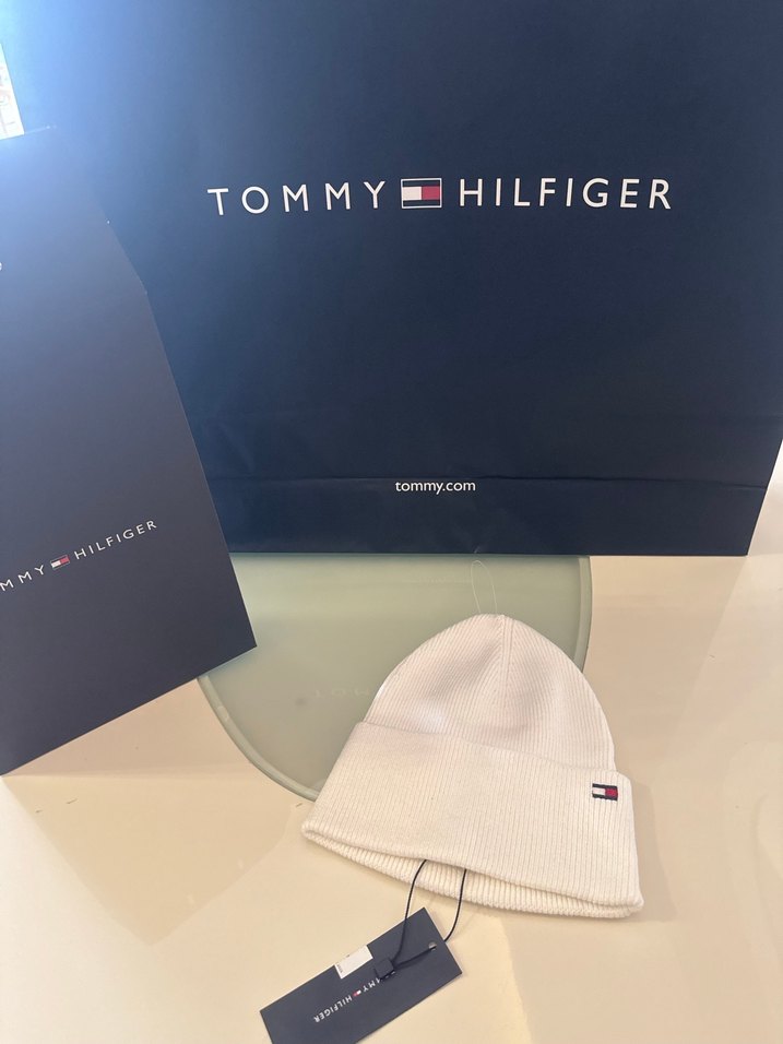 Beyaz Örgü Kadın Bere - Görsel 2