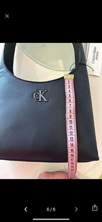 Beden siyah Renk Calvin Klein orijinal çanta