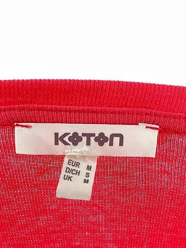 m Beden pembe Renk Koton T-shirt %70 İndirimli.