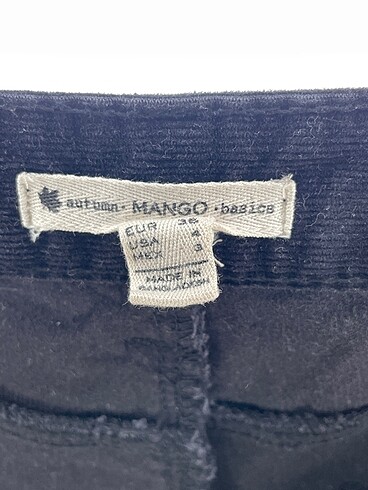 36 Beden siyah Renk Mango Jean / Kot %70 İndirimli.