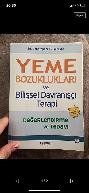 Yeme Bozuklukları ve Bilişsel Davranışçı Terapi