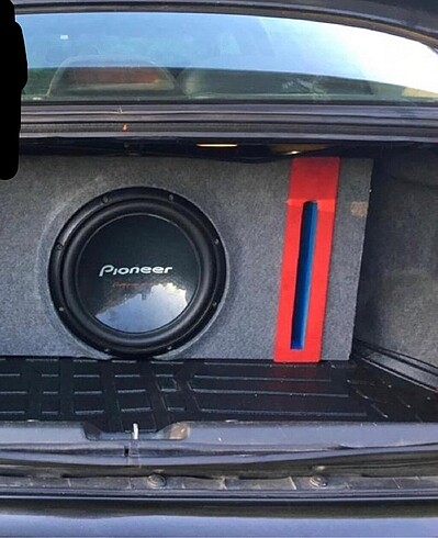 Honda civic pioneer subwoofer kasalı