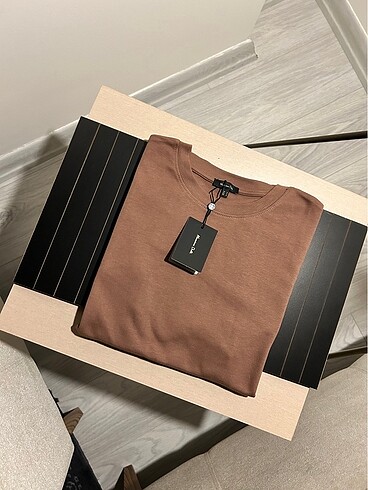 Massimo Dutti Uzun Kol Tshirt