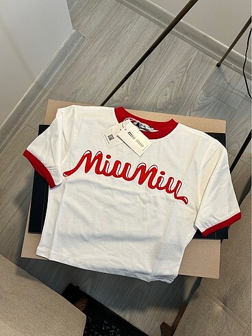 MiuMiu Crop Tshirt