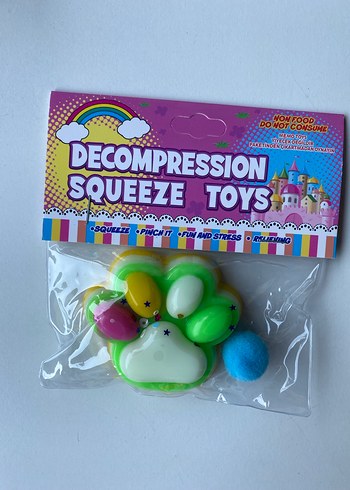 Renkli Sıkılabilir Stres Oyuncağı - Görsel 3