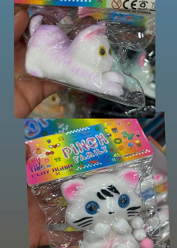 Renkli Sıkılabilir Stres Oyuncağı - Görsel 2