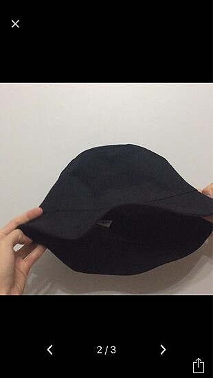 siyah bucket şapka