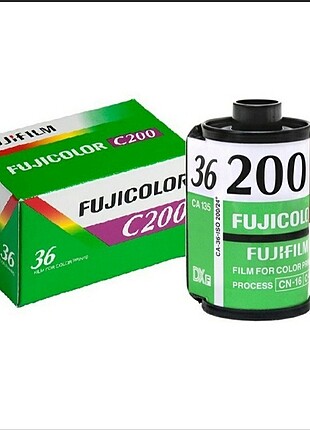 35mm fujicolor C200 taze fujifilm 