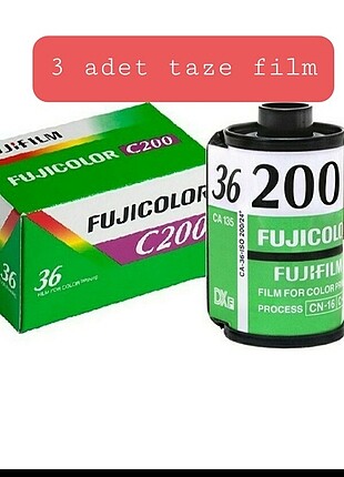 Fujicolor C200 taze 35mm film 