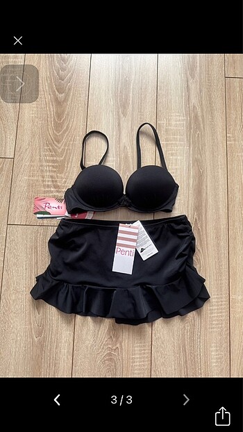 Etekli bikini takım